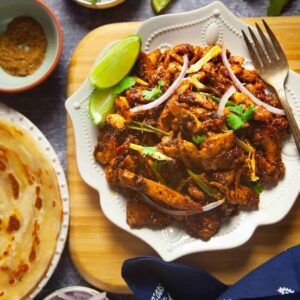 Tawa Chicken (Chicken Tawa Masala)