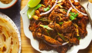 Tawa Chicken (Chicken Tawa Masala)