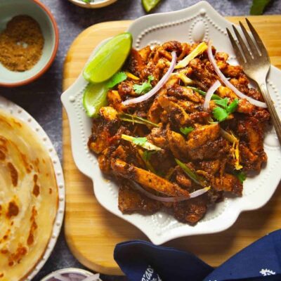 Tawa Chicken (Chicken Tawa Masala)